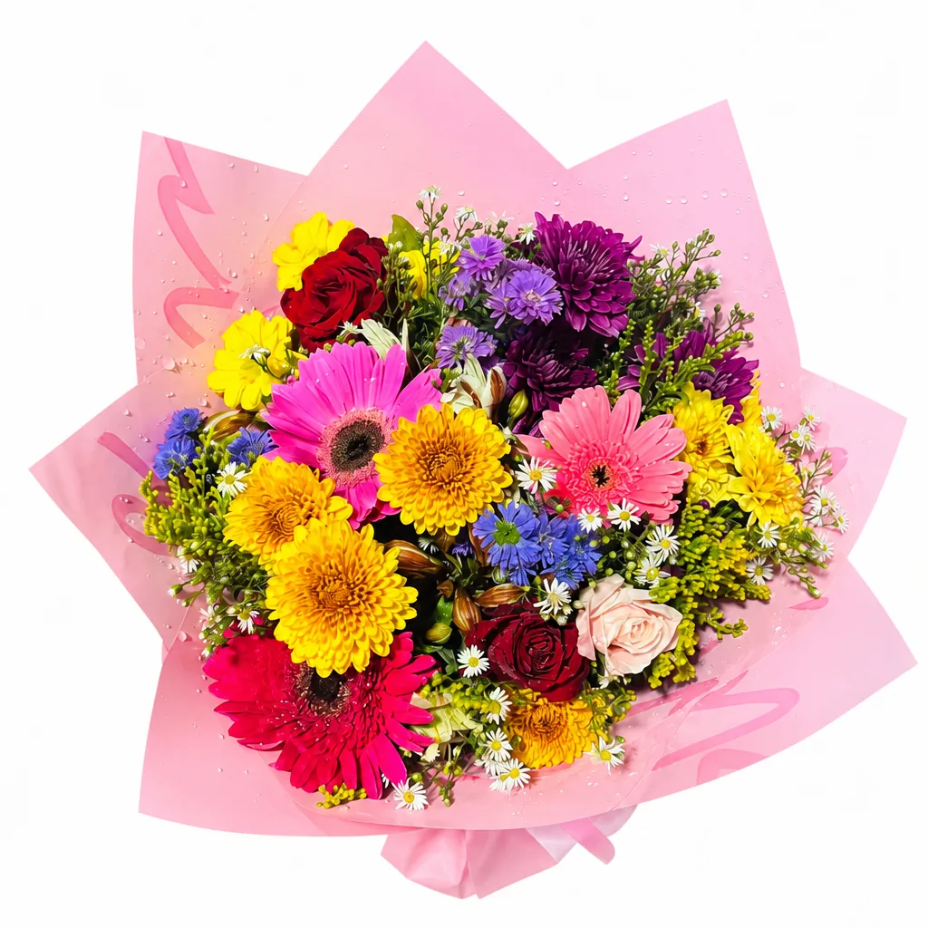 Star Pink Gerbera Mix