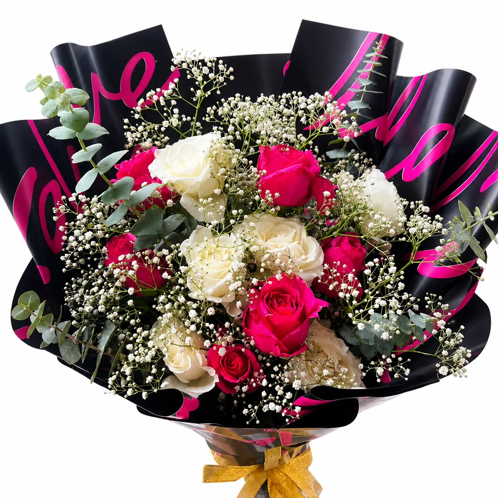 Noir Stripe Rose Mix