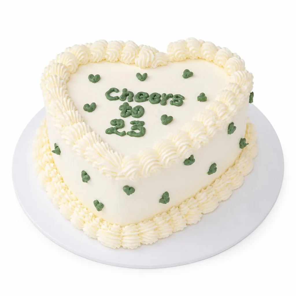 Cheers Heart Cake