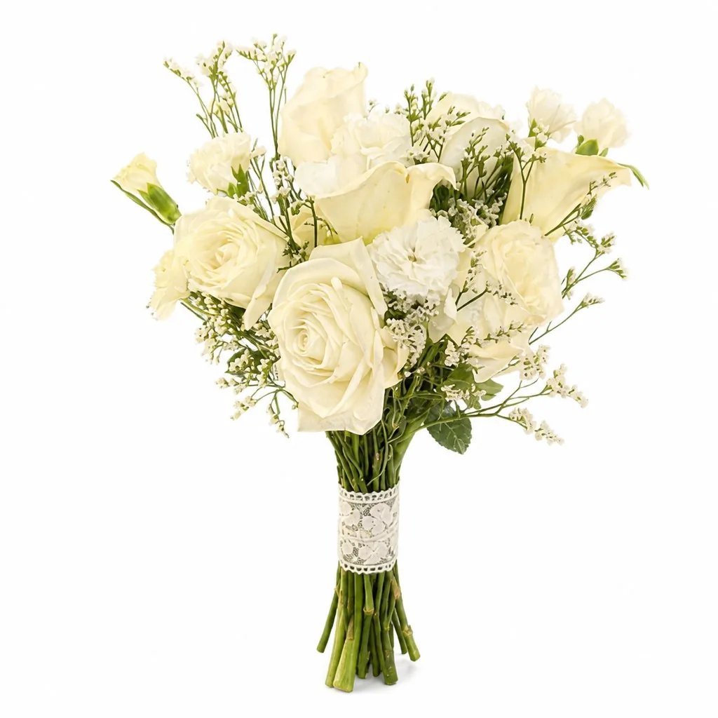 Romantic Bridal Hand-Tied