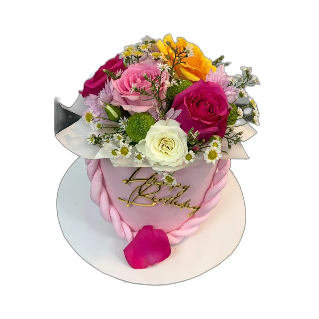 Floral Crown Birthday Cake